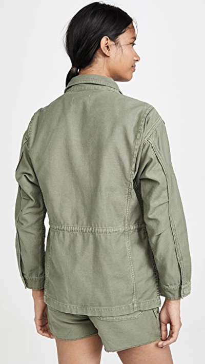 Shop Frame Service Jacket In Military