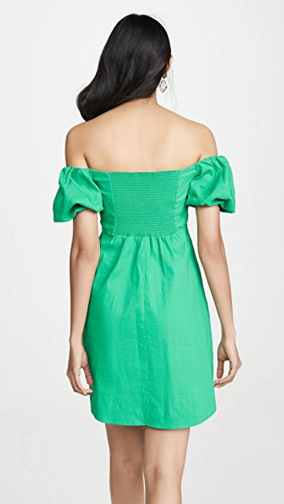 Shop A.l.c Aniston Dress In Jade