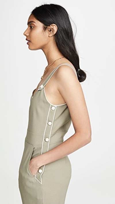 Shop Rag & Bone Tia Jumpsuit In Light Olive