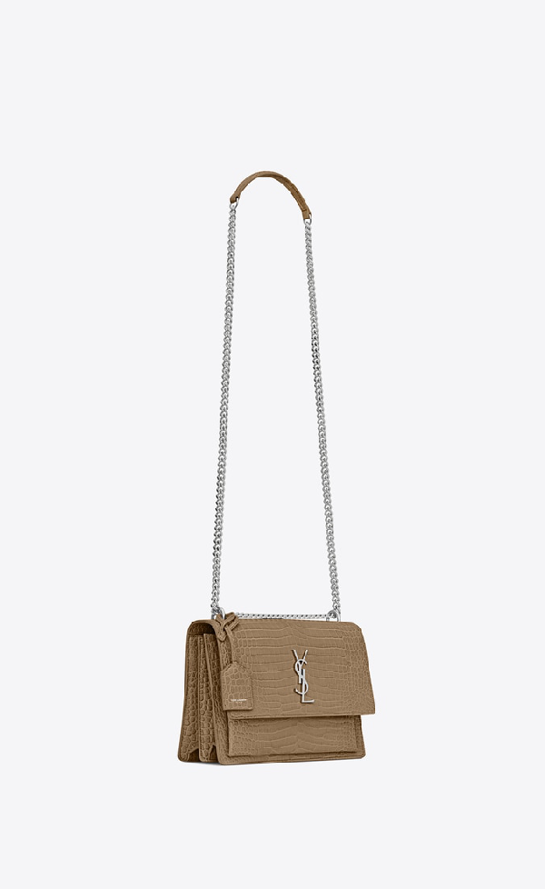 ysl dusty grey bag