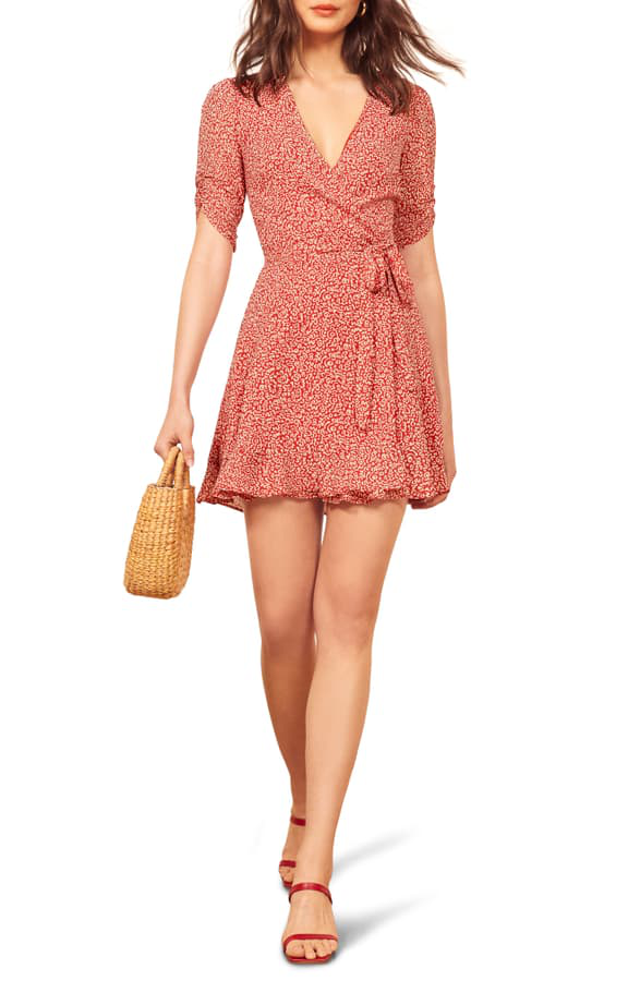 monica dress reformation
