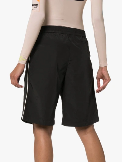 Shop Ten Pieces X Rude Disco High-waisted Shorts In Black