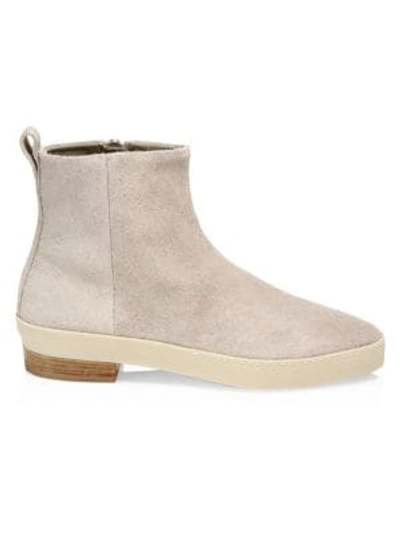 Shop Fear Of God Sixth Collection Santa Fe Suede Ankle Boots In God Grey