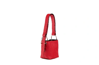 Shop Strathberry Lana Nano Bucket Bag - Ruby
