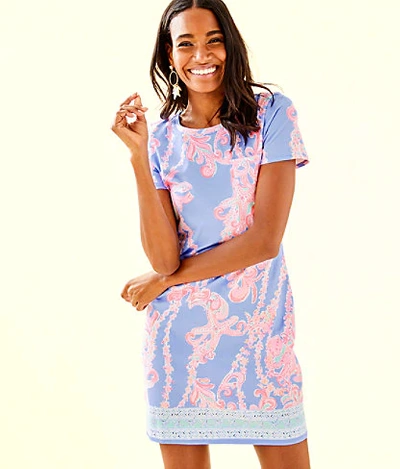 Lilly Pulitzer Declan Dress In Blue Peri Go With The Flow Engineered Knit Dress ModeSens