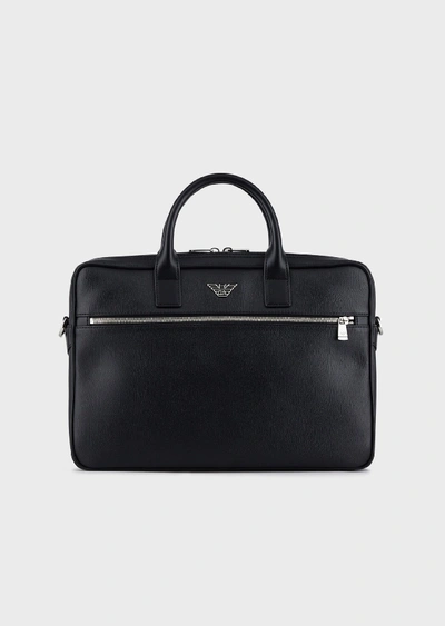 Shop Emporio Armani Briefcases - Item 45469660 In Black
