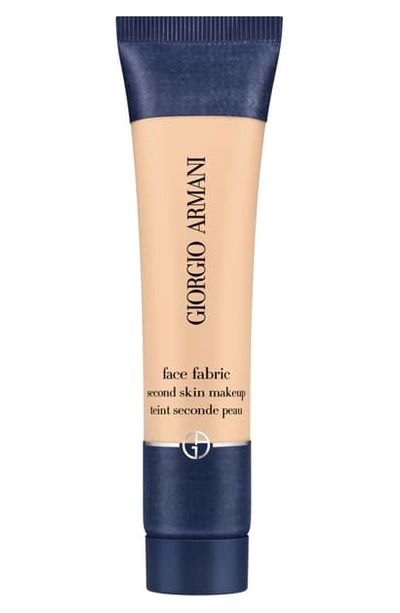 Shop Giorgio Armani Face Fabric Foundation In 0