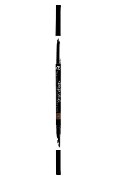 Shop Giorgio Armani High-precision Brow Pencil - 2