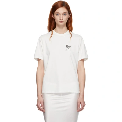 Shop Yang Li Off-white Logo T-shirt In 01 Off Whit