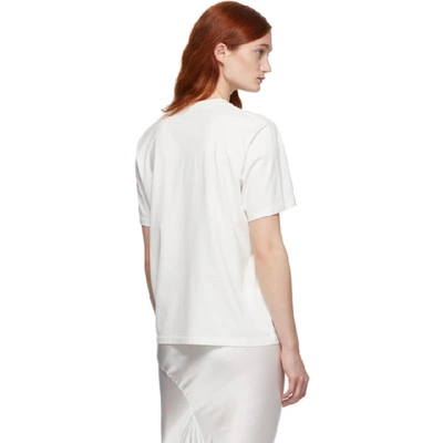 Shop Yang Li Off-white Logo T-shirt In 01 Off Whit