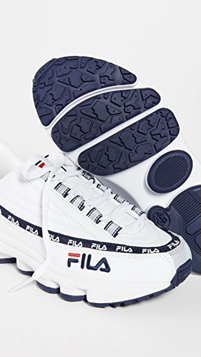 Fila Dragster 98 Trainers In White | ModeSens