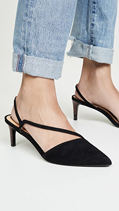 Shop Joie Reno Slingback Pumps In Black