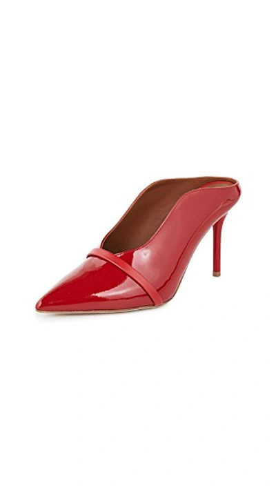 Shop Malone Souliers Constance Mules In Red/red