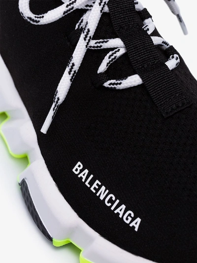 Shop Balenciaga Speed Sock Sneakers In Black