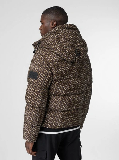 Jimmy Choo monogram-print Puffer Jacket - Farfetch