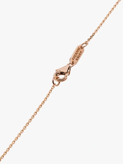 Suzanne Kalan 18k Rose Gold Diamond And Sapphire Bar Necklace In Pink