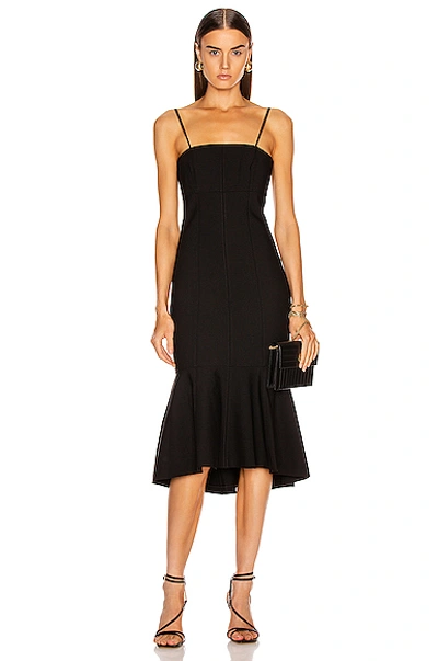 Shop Cinq À Sept Salina Dress In Black