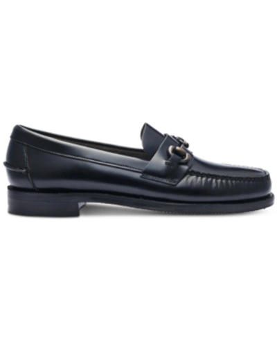 Shop Sebago Men's Joe Bid Loafers Men's Shoes In Black