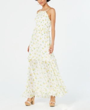betsey johnson floral maxi dress