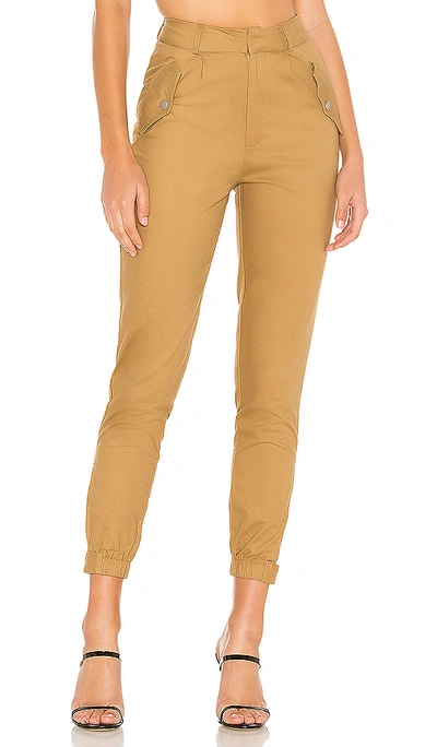 Shop Superdown Imogen Pant In Tan