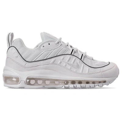 Shop Nike Women's Air Max 98 Casual Shoes In White
