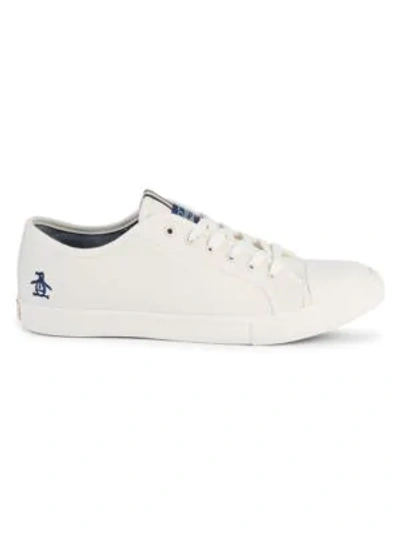 Shop Original Penguin Mick Logo Low-top Sneakers In White