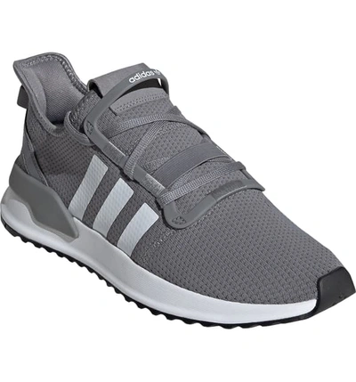 cuero quiero para donar Adidas Originals U-path Run Sneaker In Grey/ White/ Core Black | ModeSens