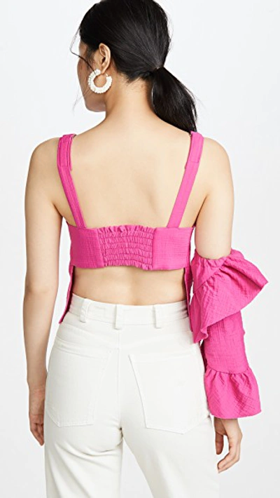 Shop Rachel Comey Spark Top In Fuschia