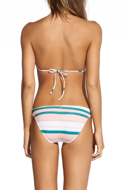 Shop Vix Swimwear Bia Tube Bikini Bottoms In White Multi