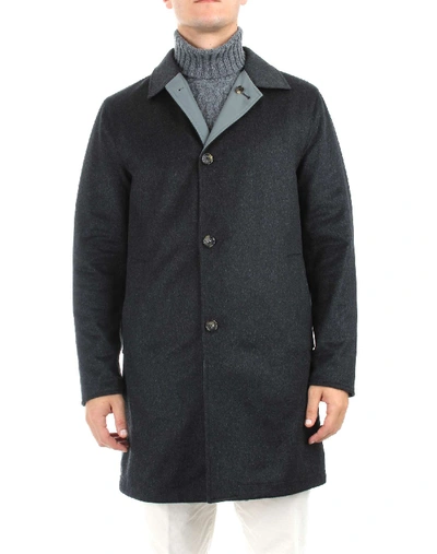 Shop Kired Grey Cashmere Coat