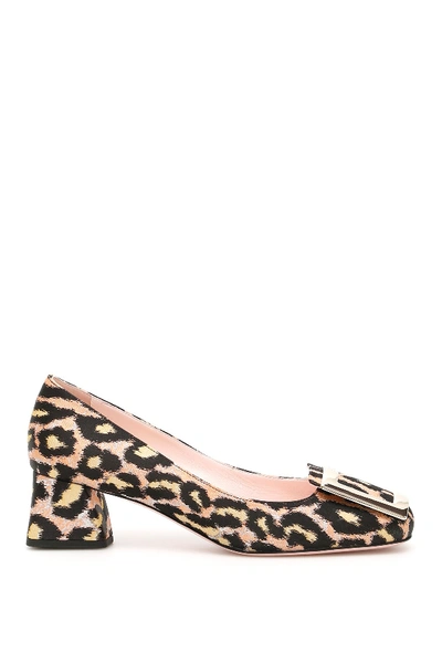 Shop Roger Vivier Très Vivier Pumps In Multi