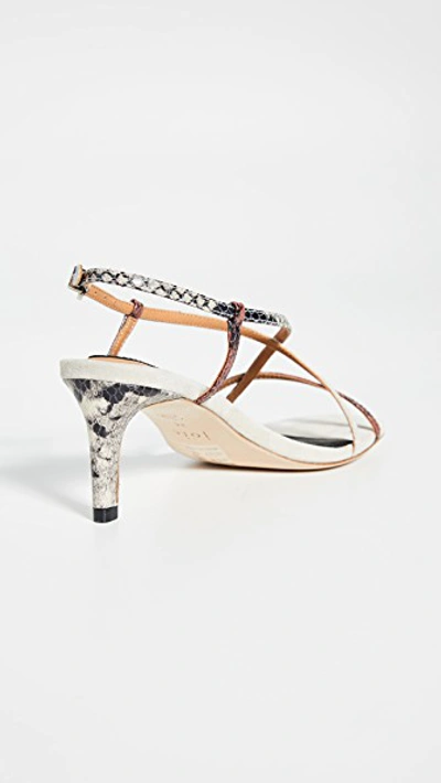 Shop Joie Malou Sandals In Ivory Multi