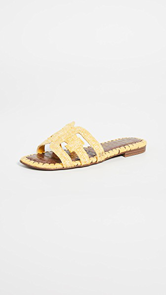 beckie woven slide sandal
