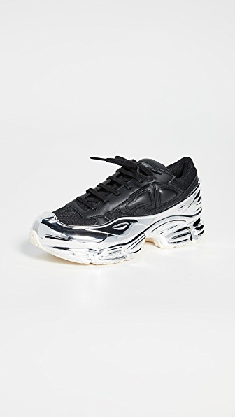 adidas ozweego raf simons core black silver metallic