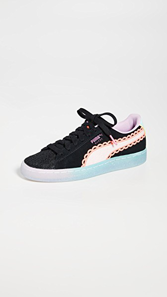 puma x sophia webster suede sneakers