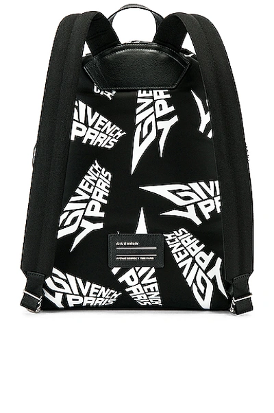 Shop Givenchy Urban Backpack In Black & White