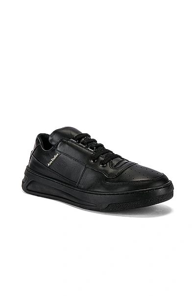 Shop Acne Studios Perey Lace Up Sneakers In Black