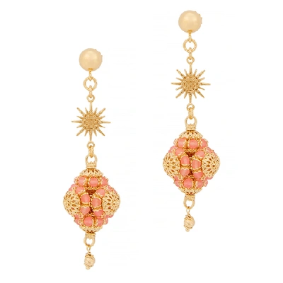 Shop Soru Jewellery Loredana 24kt Gold-plated Drop Earrings