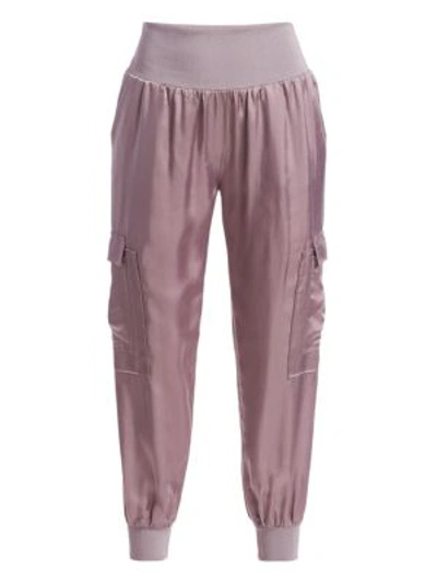 Shop Cinq À Sept Women's Tous Les Jours Giles Cargo Pants In Violet Grey