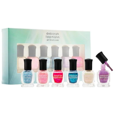 Shop Deborah Lippmann Beyond The Sea Gel Lab Pro Set 6 X 0.27 oz/ 8ml