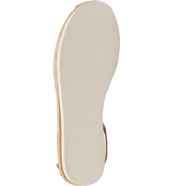 breshan ankle strap espadrille wedge