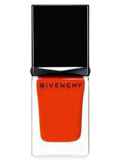 Shop Givenchy Limited Edition Le Vernis Couture High Shine Lacquer In 14 Vivid Orange