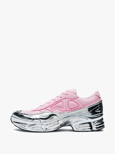 Shop Adidas Originals Adidas By Raf Simons 'rs Ozweego' Sneakers In Clear Pink