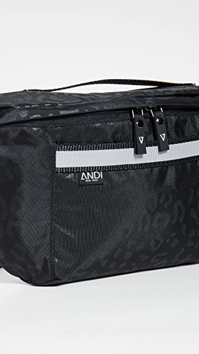 Shop Andi Xl Bum Bag In Black Leopard