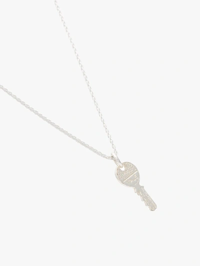 Shop Hatton Labs Sterling Silver Key Charm Necklace