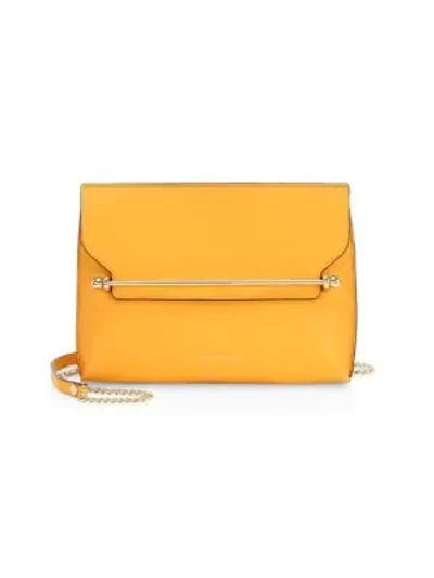 Shop Strathberry Women's East/west Stylist Leather Crossbody Bag In Blossom