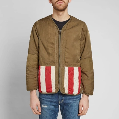 Visvim Iris Reversible Liner Jacket In Green | ModeSens