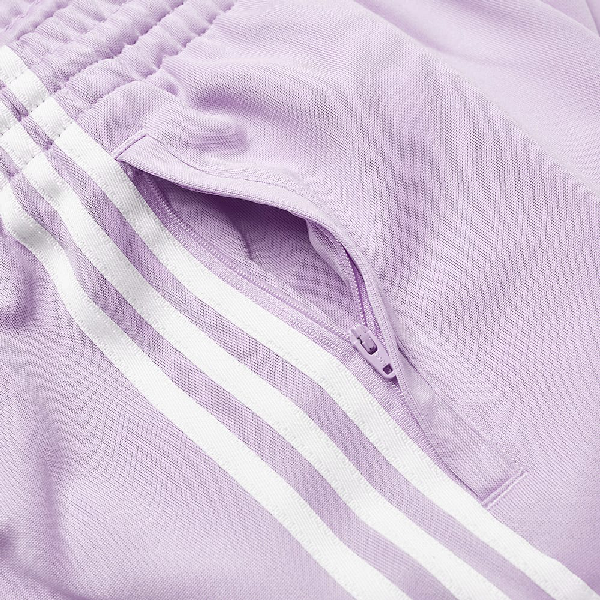 adidas sst track pants purple