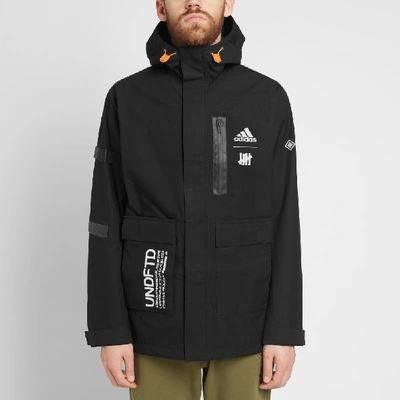 Shop Adidas Consortium X Undefeated Gore-tex Jacket In Black