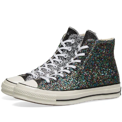 Underinddel lysere Gooey Converse X Jw Anderson Chuck 70 Hi Glitter Sneakers Black In Multi |  ModeSens